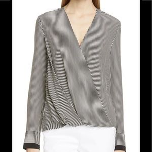 Rag & Bone Victor Striped 100% Silk
Blouse SIZE SMALL NWT